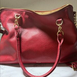 Crossi Elegant Red  Handbag